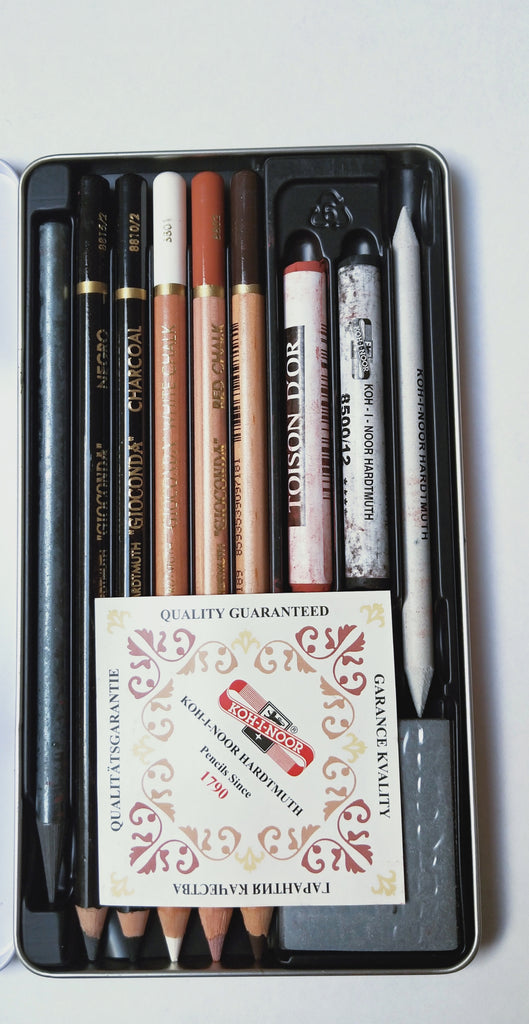 Gioconda , Drawing sketching, Toning Set. (8890)