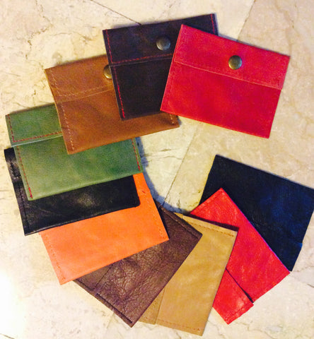 Coin leather purses