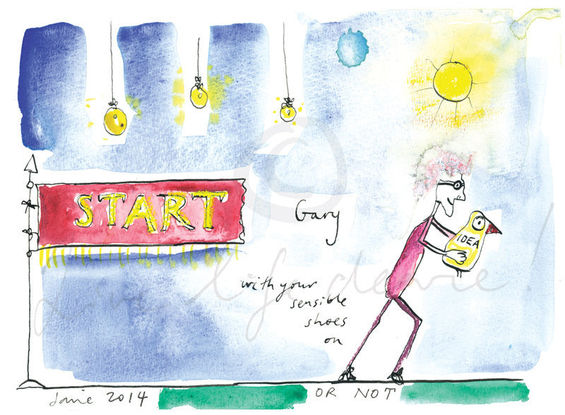 Start- Print by Janie Nott
