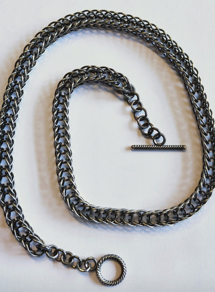 Etruscan Foxtail - Necklace by Richard Hassall